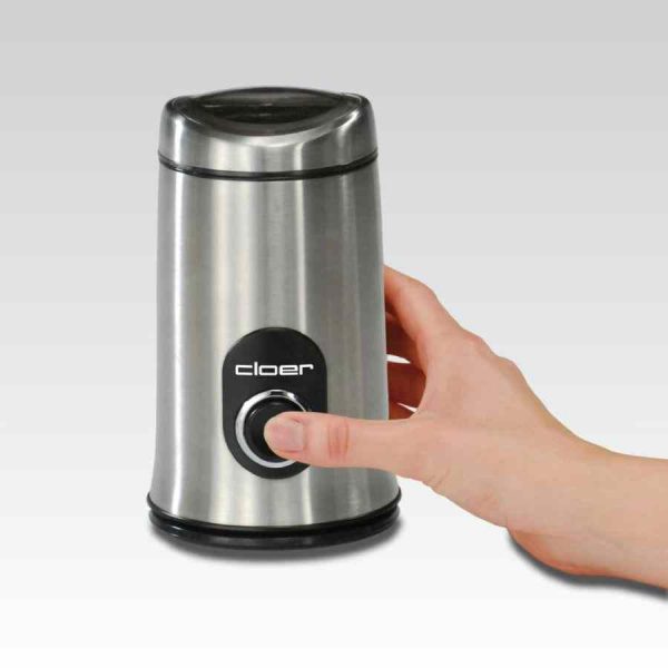 Moedor de café com lâmina Cloer 7579 para moer grãos frescos. Aprecie um café perfeitamente moído em casa.¡Compre agora e eleve sua experiência!