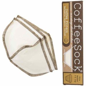 Cesta CoffeeSock B1 Filtro de café para 3-6 xícaras, 2 peças - Aprecie o melhor café com este filtro durável e de qualidade. Perfeito para 3-6 xícaras. Compre já!