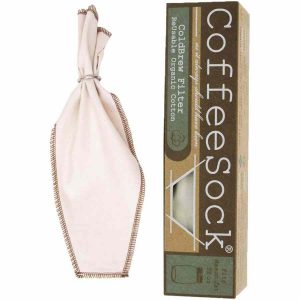 Filtro CoffeeSock DIY ColdBrew 32 onças para cafés gelados feito em casa. Aproveite o melhor sabor com este filtro de alta qualidade!