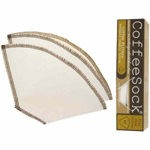 Filtro de café em cone CoffeeSock Drip #6, conjunto de 2 unidades - Alternativa sustentável e durável para filtrar o seu café. Compre online agora!