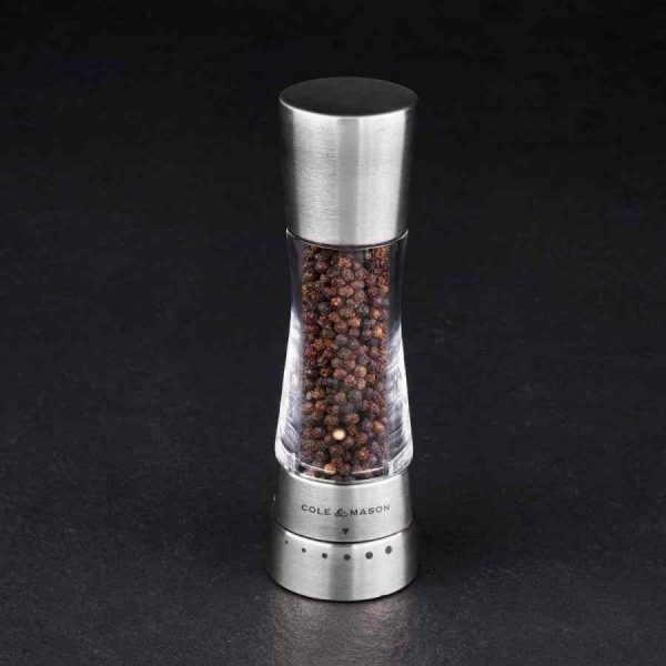 Moinho de pimenta Derwent de precisão Gourmet Cole & Mason 190 mm para temperos frescos e aromáticos. Adquira já este item de alta qualidade!
