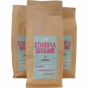 Creme Sidamo da Etiópia - Desfrute do melhor café arábica da Etiópia em sua casa, suave e aromático. Aproveite a qualidade excepcional online!