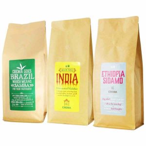 Delicioso pack de 3 x 1 kg de Café Filtro Crema de alta qualidade. Aroma intenso e sabor irresistível para os amantes de café. Compre online agora!