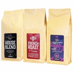 Cafés Filtro Crema II - 3 x 1 kg: O café filtrado de alta qualidade que vai revolucionar os seus momentos de pausa. Aproveite já!