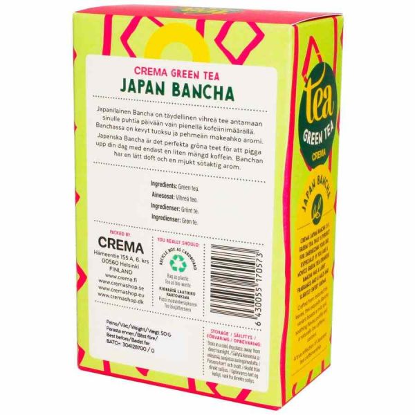 Chá Verde Japão Bancha Creme 50 g - Delicioso chá verde japonês de alta qualidade para momentos de relaxamento. Compre online agora!