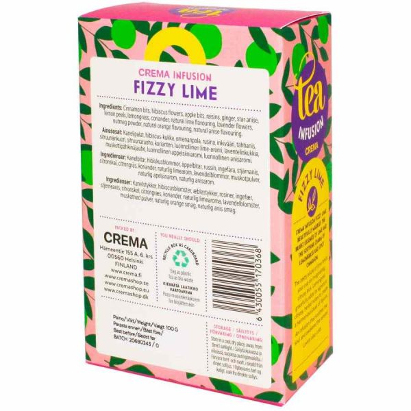 Deliciosa Crema Infusion Fizzy Limão em embalagem de 100g - Acompanhe os seus momentos com sabor e qualidade premium!