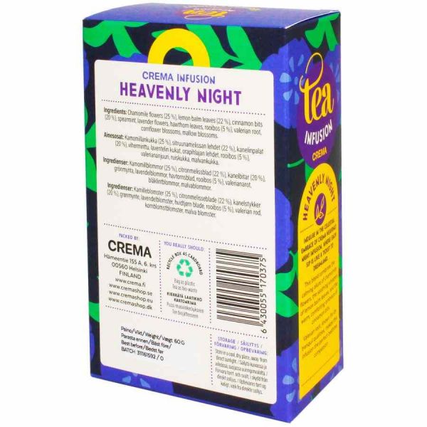 Cream Infusion Celestial Night 60 g - Cuidado noturno para uma pele radiante. Com ingredientes naturais para uma hidratação profunda. Compre online!