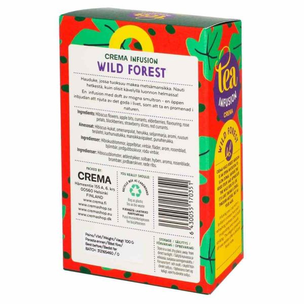 Delicie-se com a Crema Infusão Floresta Selvagem 100 g - Qualidade Premium para desfrutar em casa ou onde desejar. Compre já!