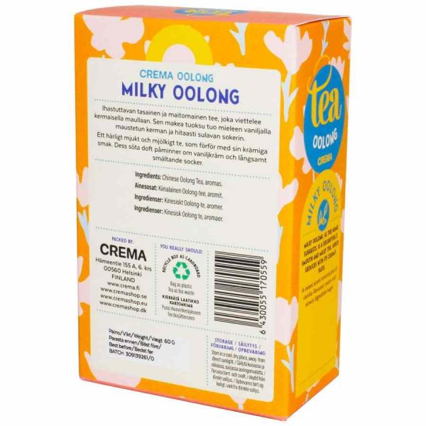 Creme Oolong Chá Leitoso Oolong 60g - Experiencie o sabor premium deste chá sofisticado. Compre já e desfrute de momentos únicos!