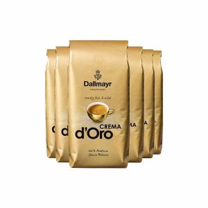 Café Dallmayr Crema d'Oro em Grãos 6 x 1 kg: Delicie-se com o aroma e sabor exclusivos deste café de qualidade superior. Compre online agora!