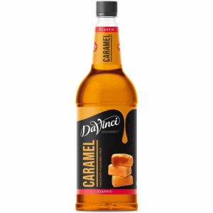 Xarope de Caramelo DaVinci Gourmet Clássico 1 l - Delicie-se com o sabor intenso deste xarope premium! Ideal para bebidas e sobremesas. Compre já!