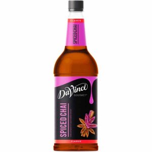 Xarope de Chá Chai Especiado Clássico DaVinci Gourmet 1 l - Delicioso e Aromático, Perfeito para Bebidas Quentes e Geladas. Compre Online! 🍵