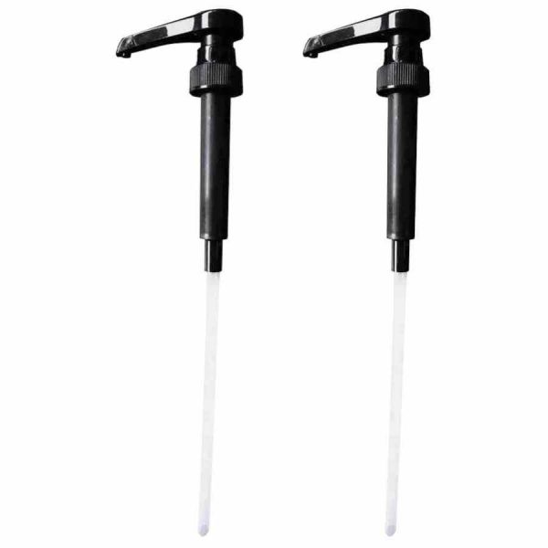 Bomba dispensadora DaVinci Gourmet para xarope de 1 litro, conjunto de 2 - Melhore suas bebidas com facilidade e precisão!