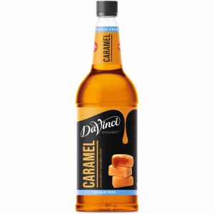 Xarope de Caramelo Sem Açúcar DaVinci Gourmet 1 l - Delicioso edulcorante para bebidas, cafés e sobremesas. Compre online agora!