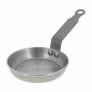 Panela de Blini de Buyer Mineral B Element 12 cm - Utensílio de Cozinha Profissional para Preparar Crepes e Panquecas - Durável e de Alta Qualidade