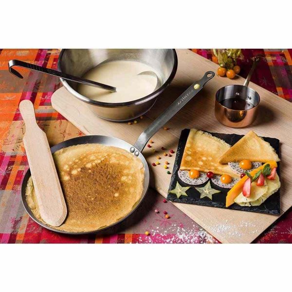 Panela de Crepe de Buyer Mineral B Element - Resistente e Durável, Perfeito para Fazer Deliciosos Crepes em Casa - Compre Já!
