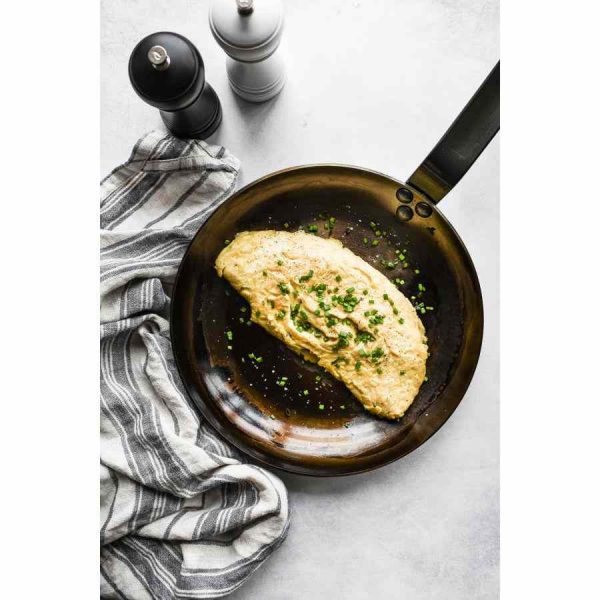 Forma de Omelete de 24 cm de Buyer Mineral B Element - Resistente e durável para cozinha profissional. Compre já!