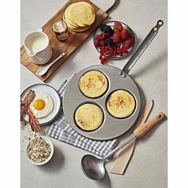 Panela de Buyer Triple-Blini Mineral B Element 27 cm, resistente e durável para cozinhar com perfeição. Ideal para sua cozinha!