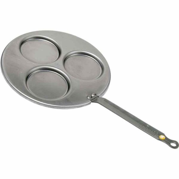 Panela de Buyer Triple-Blini Mineral B Element 27 cm, resistente e de alta qualidade para cozinhar em grande estilo. Ideal para chefs exigentes.