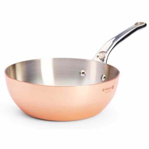 Panela Cônica de Cobre Prima Matera Indução da de Buyer - Utensílio de Cozinha Premium para Indução e Design Exclusivo