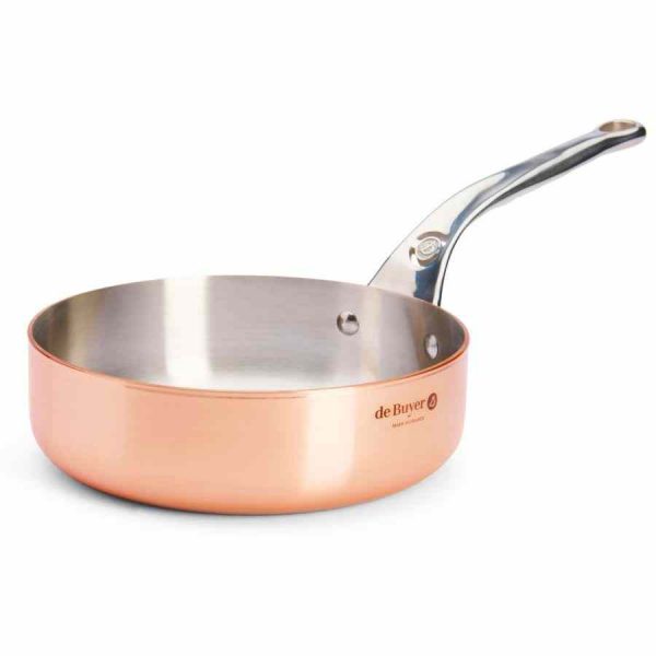 Frigideira de Cobre de Buyer Prima Matera para Indução - Qualidade Premium para Cozinhar com Estilo! 🍳 #cozinha #cobre #sautépan