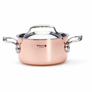 Panela de Cobre de Buyer Prima Matera para Indução - Qualidade Premium para Cozinhar com Estilo e Eficiência. Compre Agora!