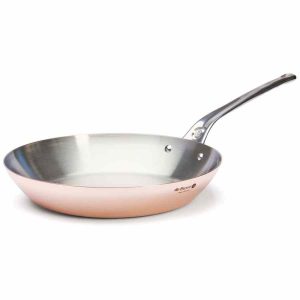 Frigideira de cobre por indução Prima Matera: utensílio de cozinha de cobre de alta qualidade para compradores exigentes.