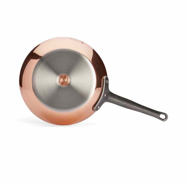 Frigideira de cobre de Buyer Prima Matera, ideal para indução - Tradição e qualidade superior em culinária. Aproveite agora!