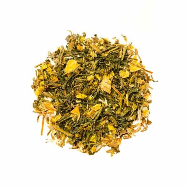Chá Verde Orgânico Cool Miss Green, 80g, da Dear Tea Society, energia pura e fresca em cada chávena. Aproveite a experiência revigorante!