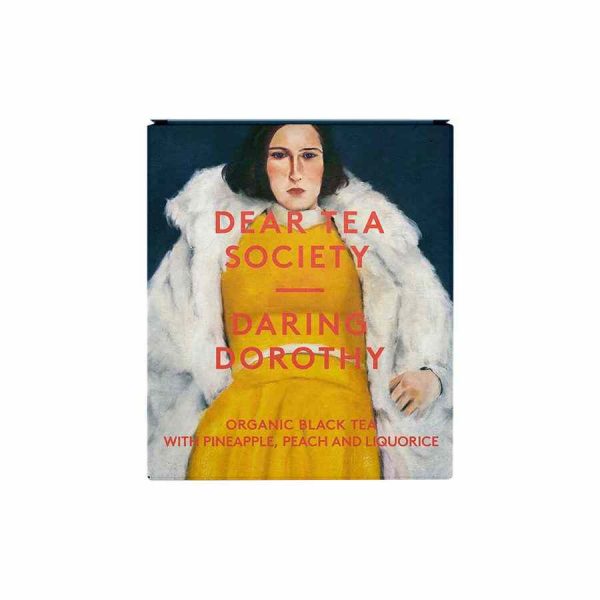 Chá Preto Orgânico "Dear Tea Society Daring Dorothy" 80 g - Delicioso blend de qualidade premium. Aprecie cada gole deste chá preto ousado!