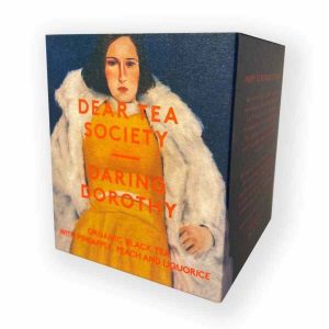 Chá Preto Orgânico 80 g da Coleção Dear Tea Society, sabor Daring Dorothy, para uma experiência única de chá preto. Aproveite!