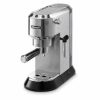 Máquina de café expresso DeLonghi Dedica EC685.M, aço - Prepare cafés perfeitos em casa com esta máquina elegante e compacta. Ideal para os amantes de café exigentes.