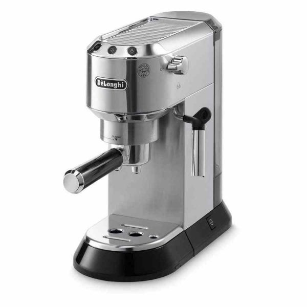 Máquina de café expresso DeLonghi Dedica EC685.M, aço - Prepare cafés perfeitos em casa com esta máquina elegante e compacta. Ideal para os amantes de café exigentes.