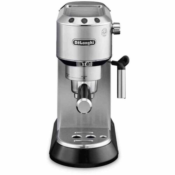 Máquina de café expresso DeLonghi Dedica EC685.M, aço - Prepare cafés deliciosos em casa com esta máquina de café expresso de alta qualidade. Ideal para os amantes de café.