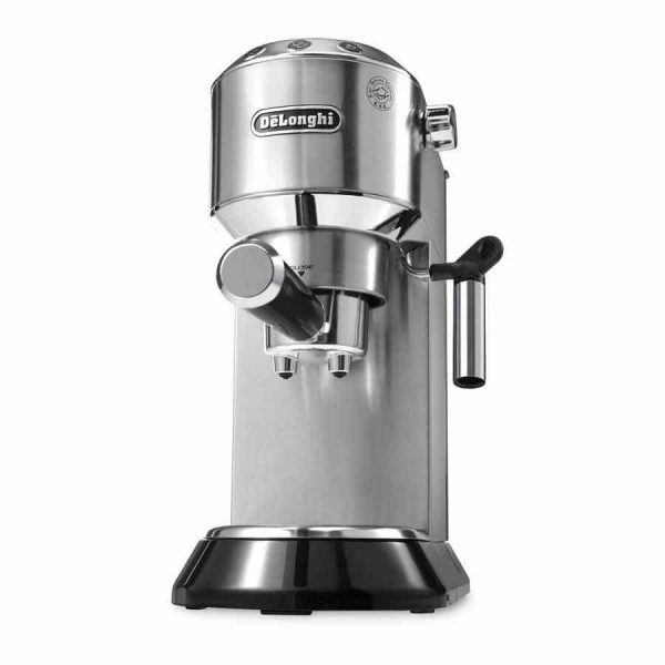 Máquina de café expresso DeLonghi Dedica EC685.M, aço - Prepare café delicioso em casa com esta máquina elegante e compacta. Entrega rápida!