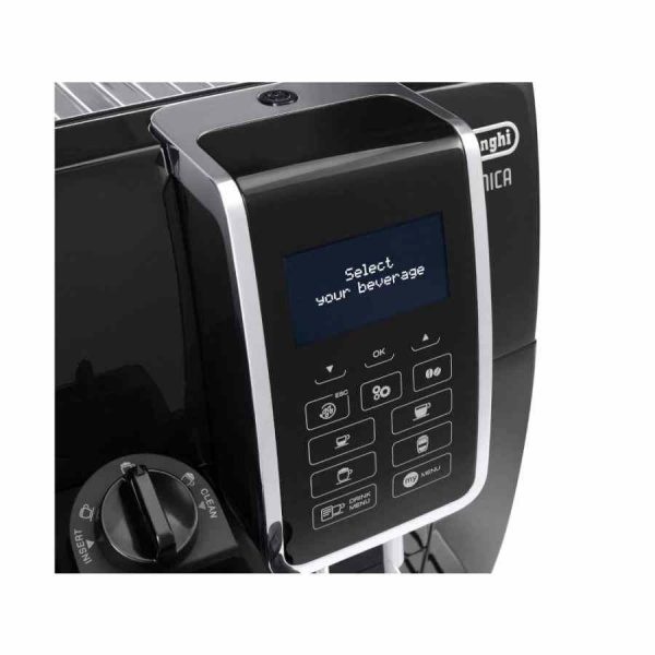 Máquina de café DeLonghi ECAM350.55.B Dinamica, preta - Desfrute do aroma fresco do seu café com esta máquina automática de alta qualidade.