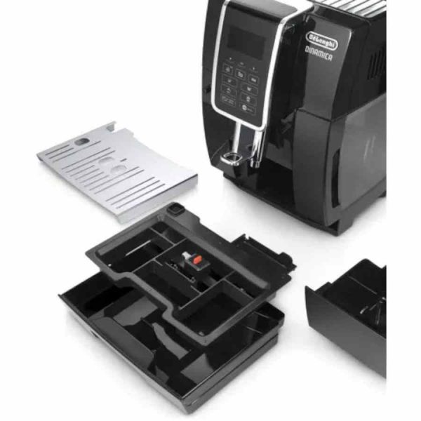 Máquina de café DeLonghi ECAM350.55.B Dinamica, preta - Desfrute do café perfeito em casa com esta máquina automática de alta qualidade!