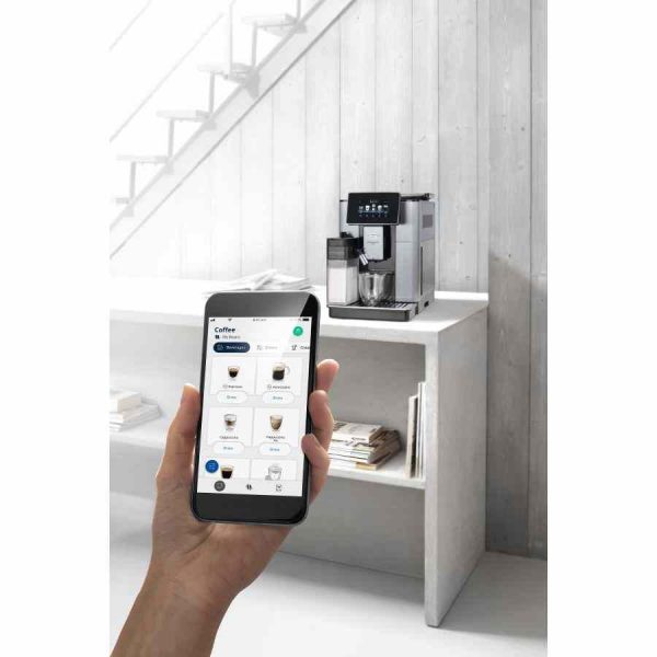 Máquina de café DeLonghi ECAM610.75.MB PrimaDonna Soul, automática de alta qualidade para venda online. Desfrute do café perfeito em casa!