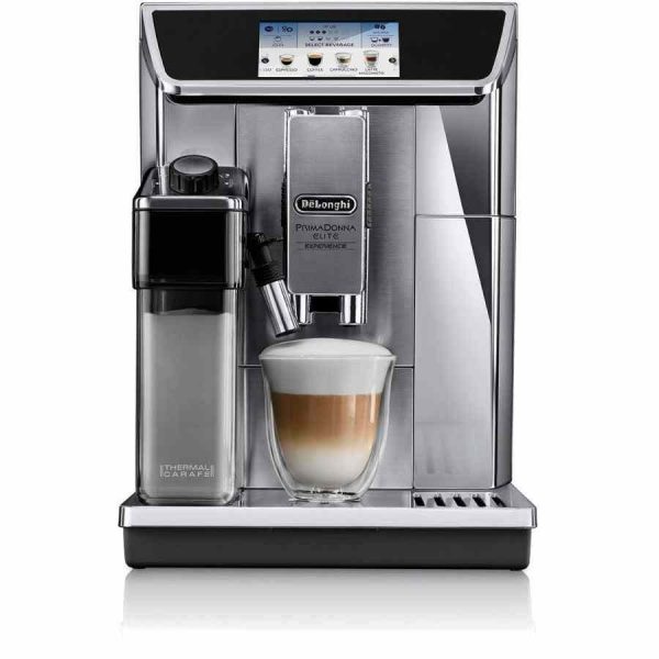 Máquina de café DeLonghi ECAM650.85.MS PrimaDonna Elite Experience - Prepare cafés perfeitos em casa com esta máquina de café automática de alta qualidade.