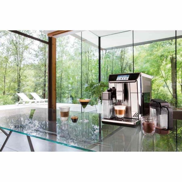 Máquina de café automática DeLonghi ECAM650.85.MS PrimaDonna Elite Experience - Desfrute do café perfeito em casa com esta máquina de alta qualidade. Ideal para os amantes de café exigentes.