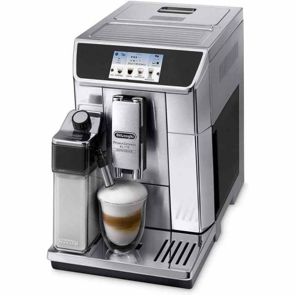 Cafeteira automática DeLonghi ECAM650.85.MS PrimaDonna Elite Experience para um café perfeito todas as manhãs