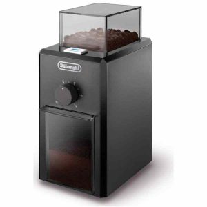 Moedor de café DeLonghi KG79 - Desfrute do melhor café em casa com este moedor de alta qualidade. Moagem eficiente e precisa. Ideal para amantes de café exigentes. Compre online!