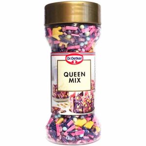Granulado Decorativo Oetker Queen Mix, 50 g - Adicione um toque especial aos seus doces com este produto de alta qualidade. Compre online!
