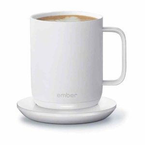 Caneca de Café Aquecida Ember Mug² 295 ml - Mantém o seu café quente por mais tempo. Design sofisticado para desfrutar a cada gole. Compre online!