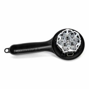 Espazzola 2+3-53 Ferramenta de limpeza de cabeça de grupo 53 mm, preta - Limpeza profissional para a sua máquina de café expresso.