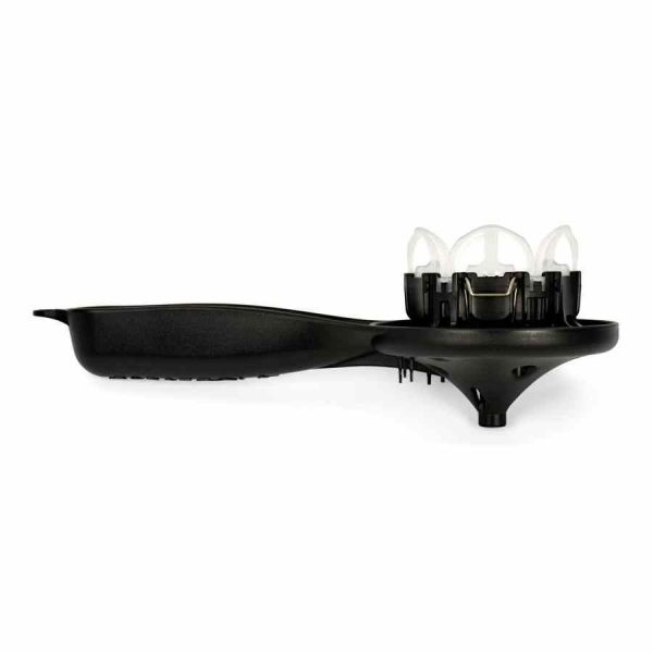 Espazzola 2+3-53 Ferramenta de limpeza de cabeça de grupo 53 mm, preta - Ferramenta premium para limpeza de máquinas de café, eficaz e durável.