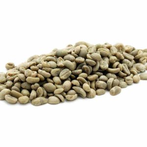 Grãos de café verde Etiópia Sidamo de 1 kg, uma escolha premium para seu café perfeito. Aproveite!