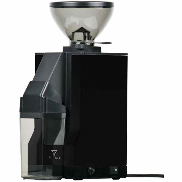 Moedor de café Eureka Mignon Filter 15BL em preto fosco - Trituração precisa para um café perfeito. Moagem profissional e eficiente. Ideal para amantes de café exigentes.