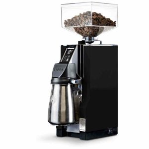 Moedor de café Eureka Mignon Libra Brew 16CR, preto - Trituração perfeita para o seu café gourmet! Aproveite a qualidade premium.