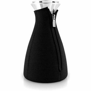 Cafeteira Eva Solo Cafe Solo 1,0 l preta, design elegante com tecido premium. Aprecie o melhor café em casa!